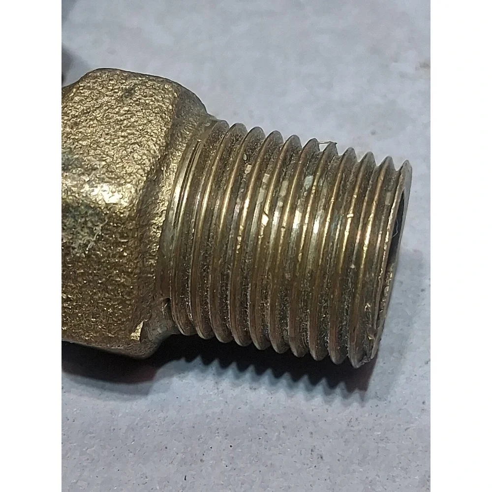 Vintage Solid BRASS BRONZE Quail Handle Spigot Water Faucet 🕊